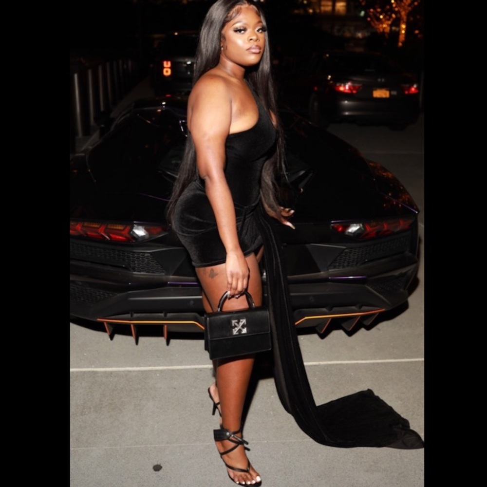 Black Velvet two piece